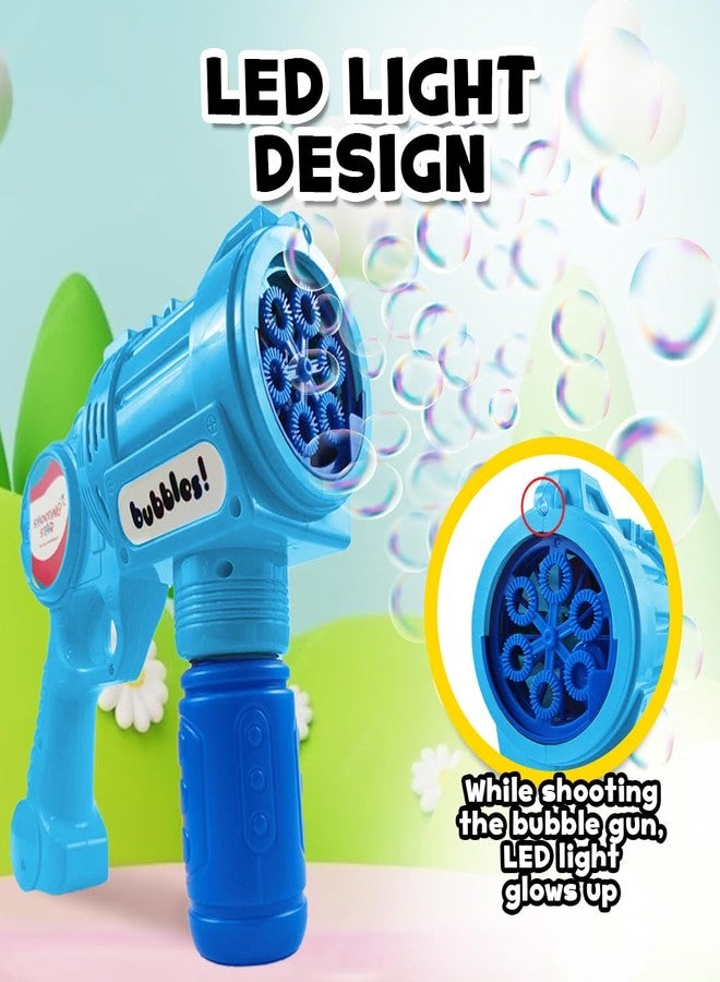 Rowan Bubble Blaster with Solution Bottle, Blue, 3Y+ | Safe & Gift-Friendly - Image 3